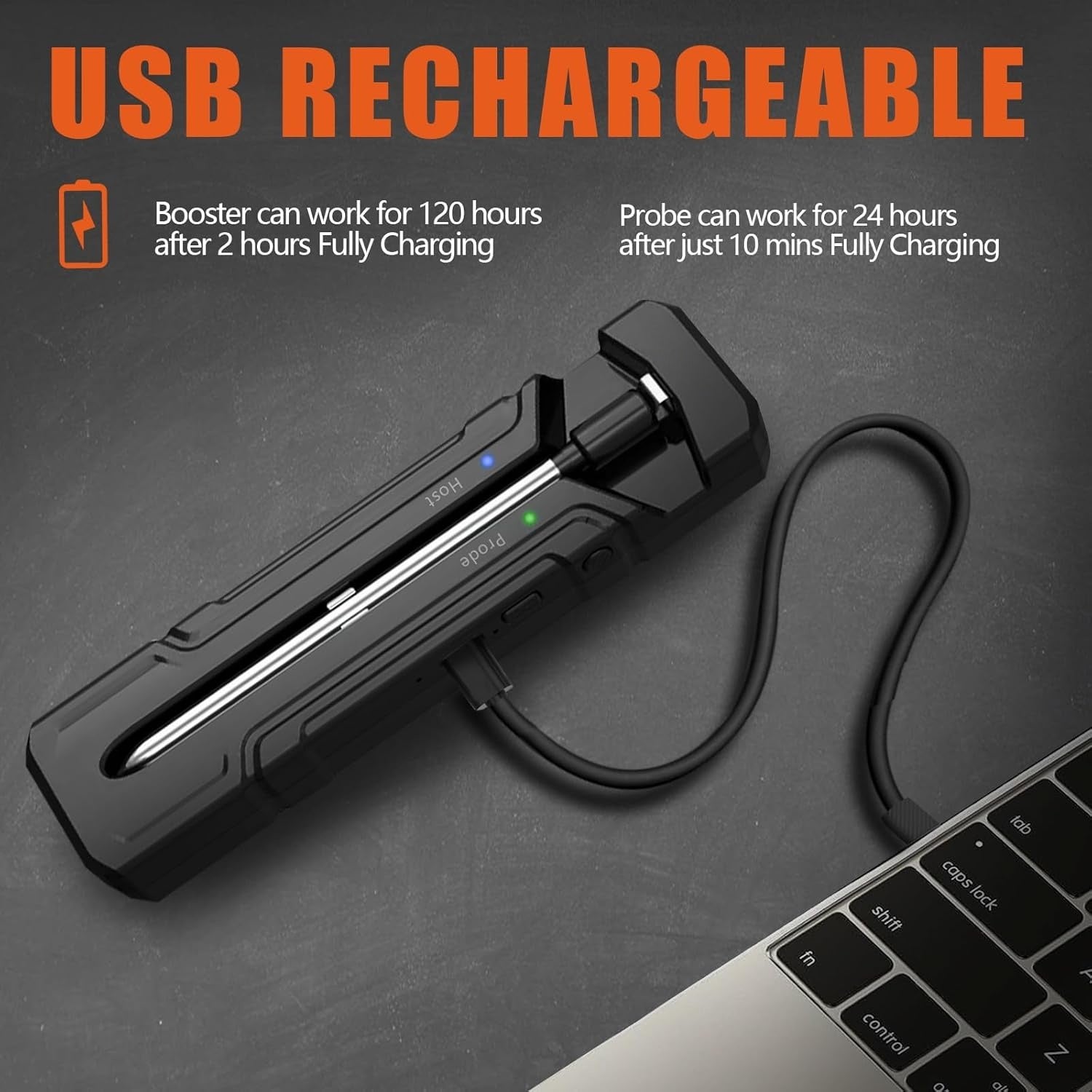 🔥Smart Grill Master Kit💥 262FT Bluetooth Range✨ 2-in-1 Probe Tech🌪️ APP Alerts for Perfect Steaks | TikTok's #1 BBQ Tool 🔥Smart Grill Master Kit💥 262FT Bluetooth Range✨ 2-in-1 Probe Tech🌪️ APP Alerts for Perfect Steaks | TikTok's #1 BBQ Tool